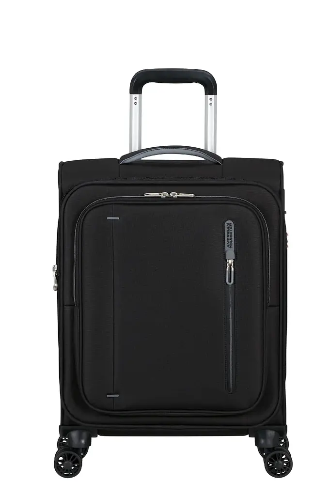 Валіза 55 См American Tourister CLOUDRIDER JET BLACK 55x40x23(25) MJ4*09004