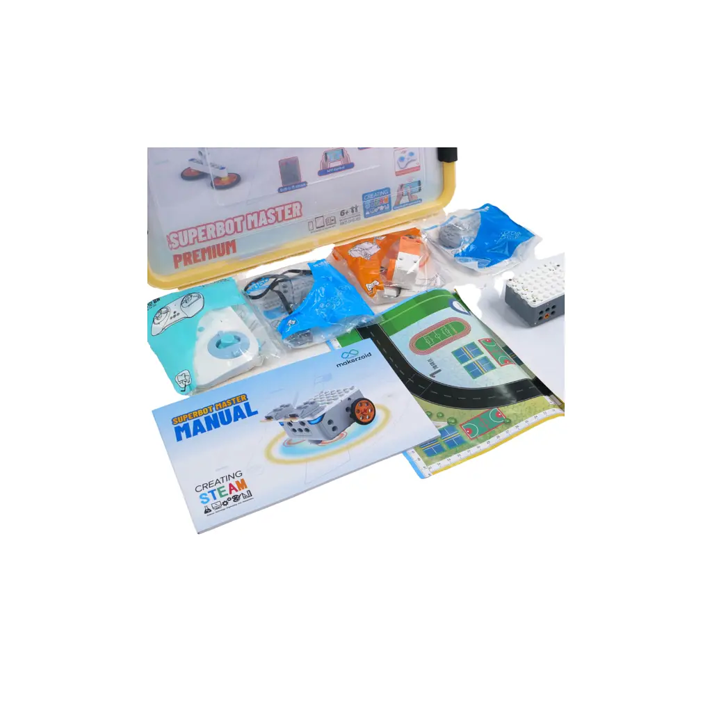 Конструктор Makerzoid Superbot Master Premium (MKZ-SPB-MS) - фото 9