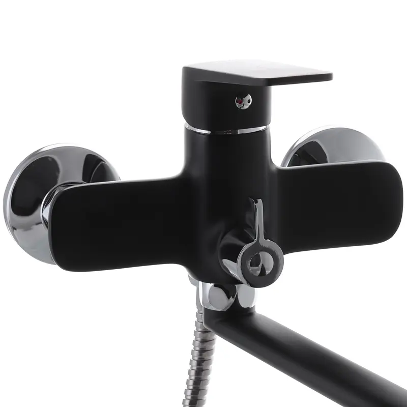 Смеситель для ванны Mixxus Oregon 006 Euro black MI5915 Черный матовый - фото 2