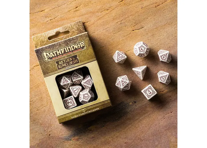 Набір кубиків Pathfinder Return of the Runelords Dice Set , 7 шт. (SPAT1K) - фото 4