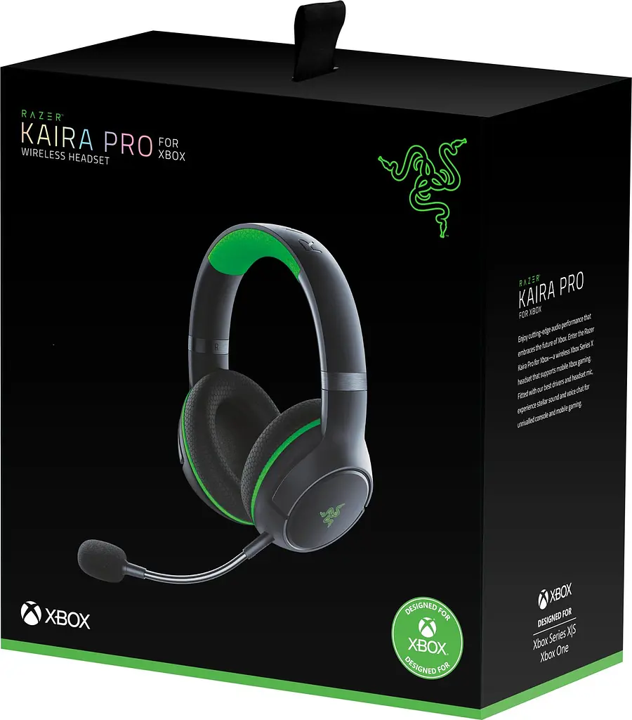 Гарнітура Razer Kaira for Xbox WL Black (RZ04-03480100-R3M1) - фото 3