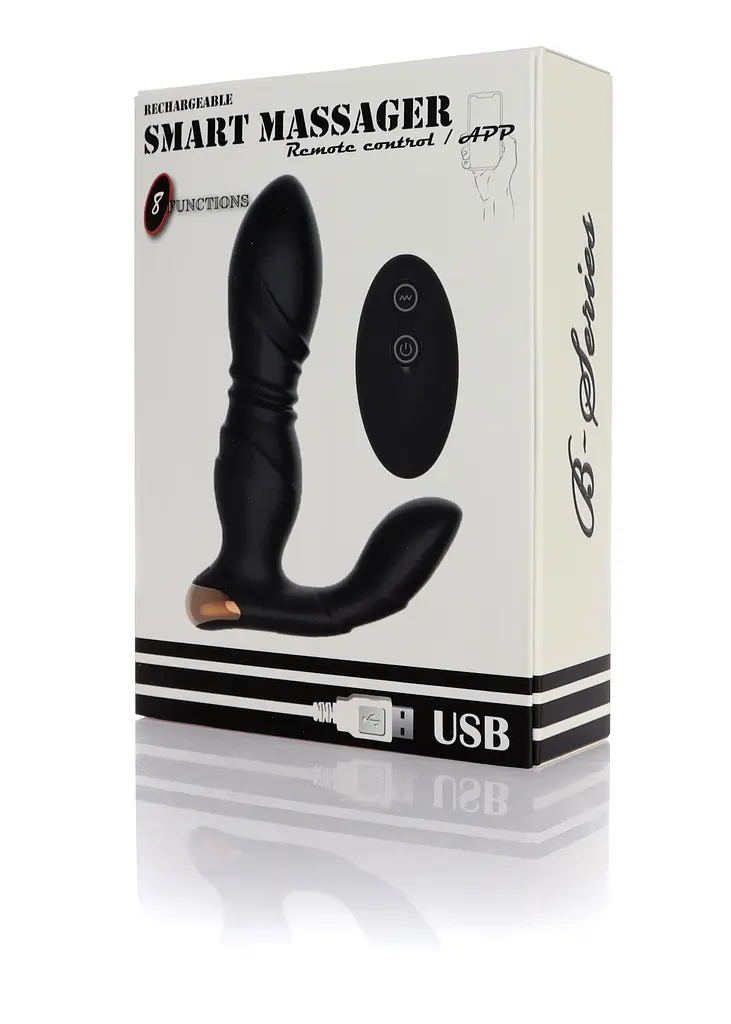 Масажер простати зі смарт управлінням Series Magic Smart Massager (App) + Remote Control - фото 9
