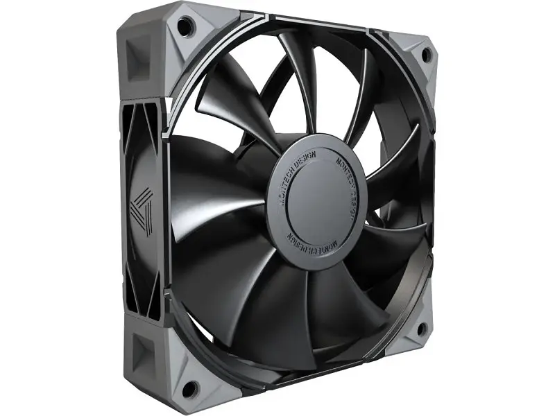 Корпусний вентилятор Montech E28 PWM 3-Pack Black - фото 3