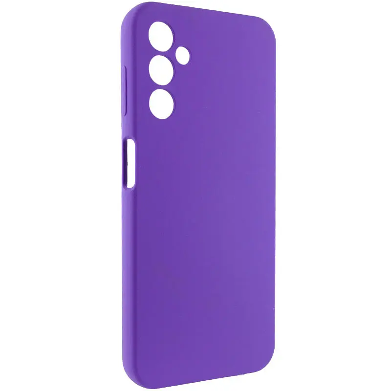 Чохол Silicone Cover Lakshmi Full Camera (AAA) для Samsung Galaxy A14 4G/5G Фіолетовий / Amethyst - фото 2