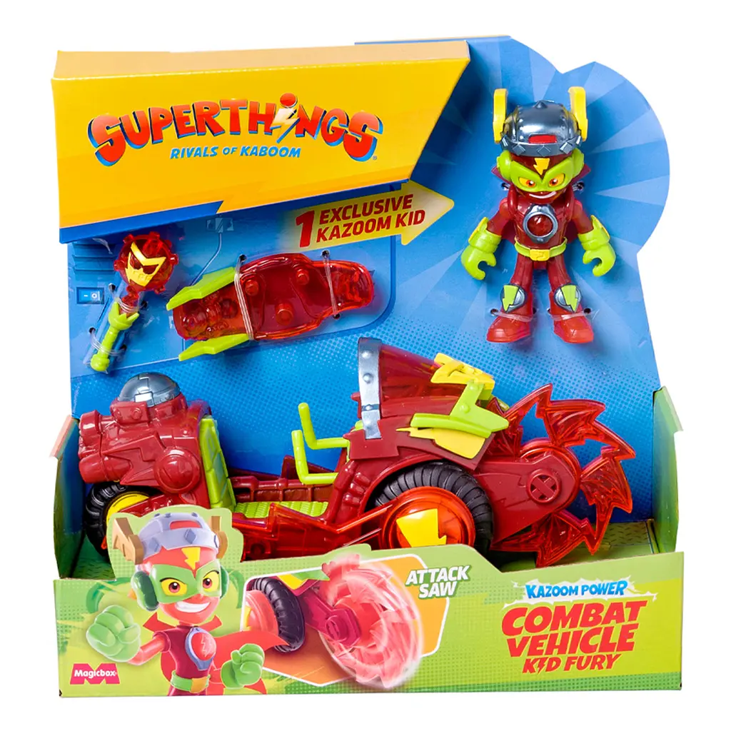 Ігровий набір SuperThings серії Combat Vehicles - Kid Fury