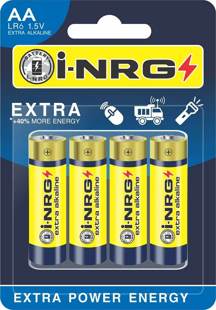 Батарейка i-NRG Extra 4AA - блістер 4 шт.