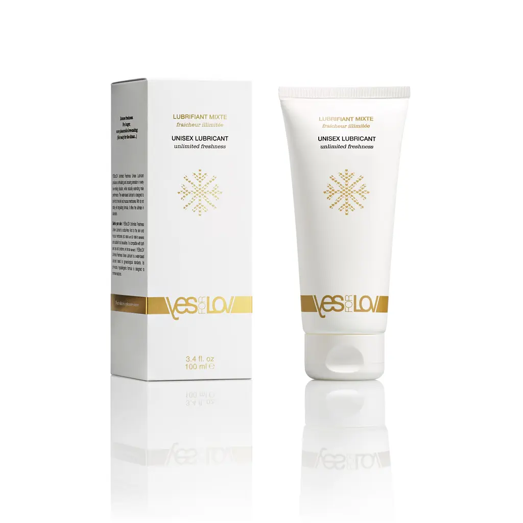 Охолоджувальна змазка на водній основі YESforLOV UNISEX LUBRICANT 100 мл, 99 % натуральних інгредієнтів
