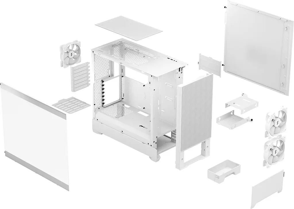 Корпус Fractal Design Pop Air RGB white (FD-C-POR1A-01) Без БП - фото 9
