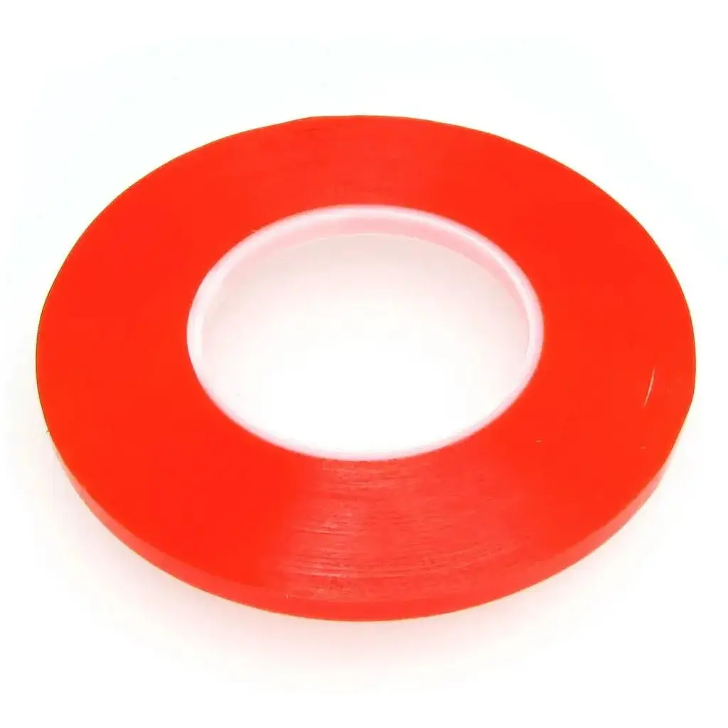 Скотч двосторонній 3M завширшки 8 мм — 25 мм прозорий - фото 1