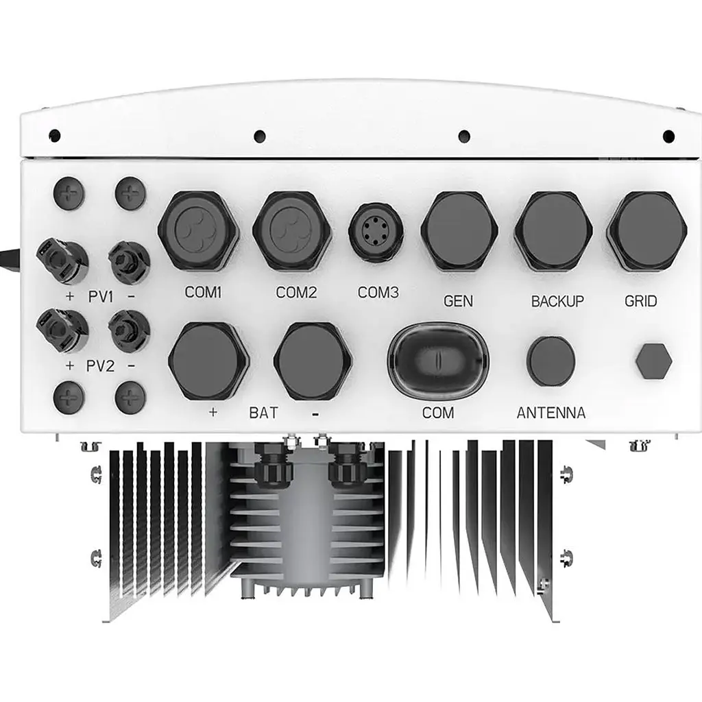 Гібридний сонячний інвертор Solis S6-EH1P6K-L-PLUS 48V [153372] - фото 5