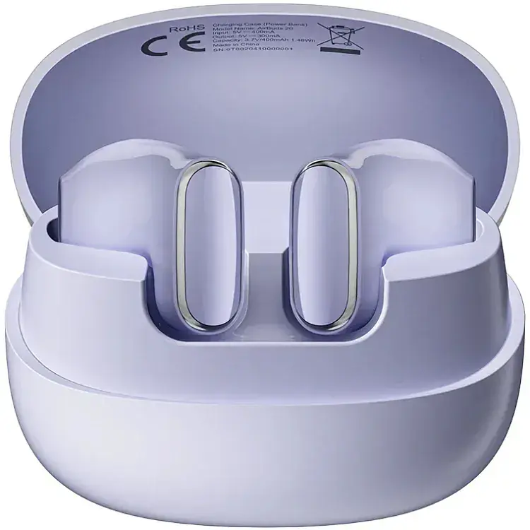 Навушники TWS Blackview AirBuds 20 Purple - фото 2