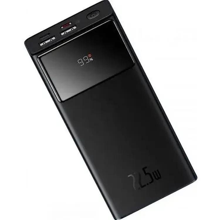 Портативная батарея Baseus Star-Lord Digital Display Fast Charge 30000 mAh 22.5W PPXJ080101 Black - фото 6