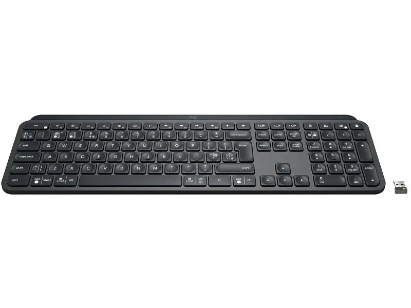 Клавіатура Logitech MX Keys Advanced for Business Wireless Illuminated UA Graphite (920-010251) - фото 2