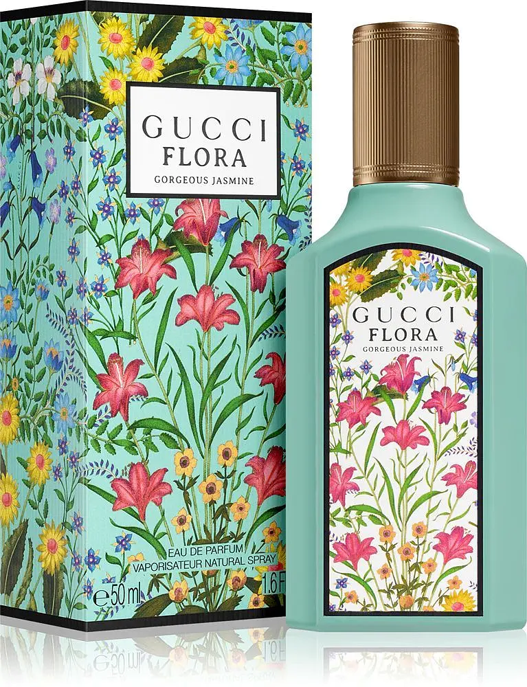 Оригінал Gucci Flora Gorgeous Jasmine 50 мл Парфумована вода - фото 2