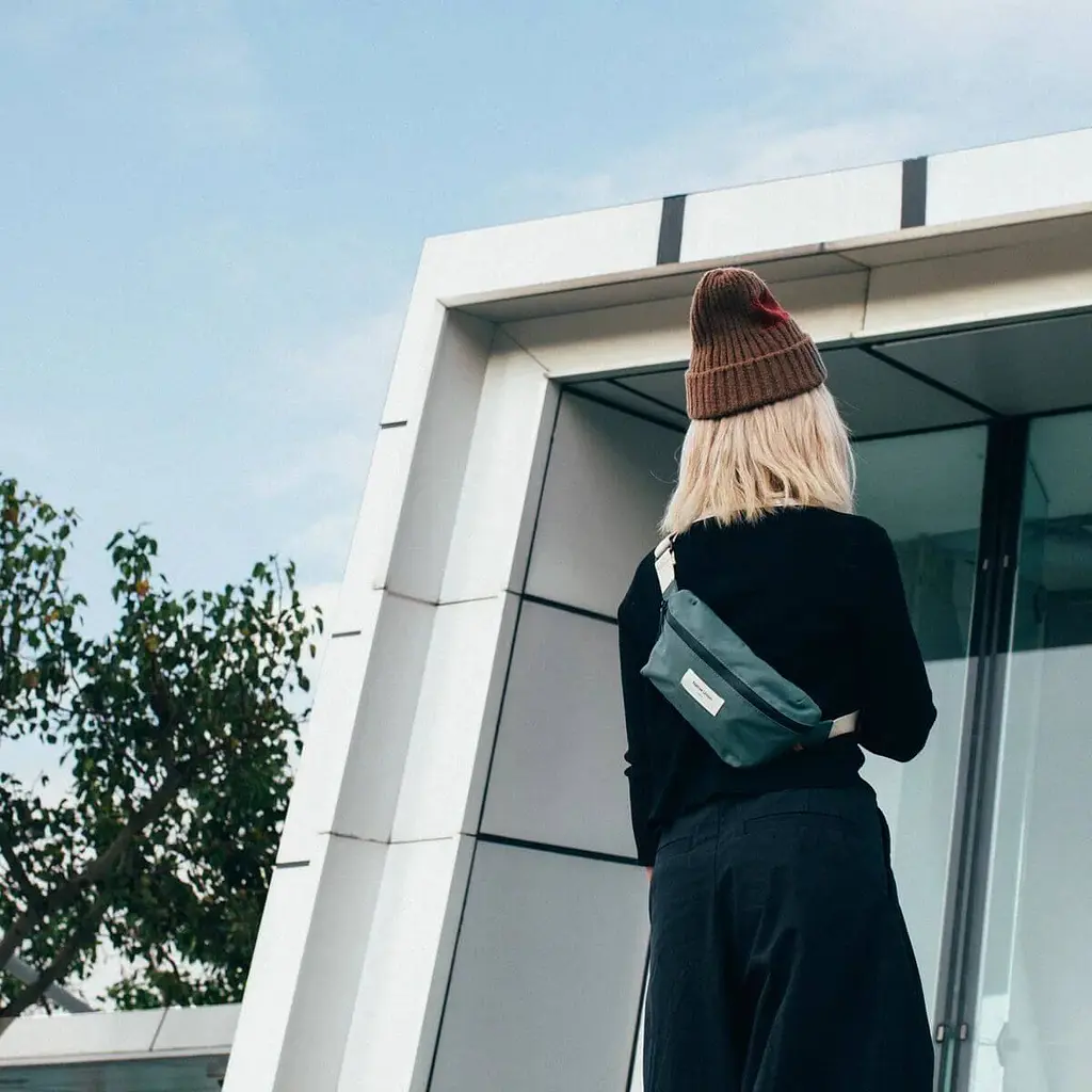 Сумка Native Union W.F.A Crossbody Pouch Slate Green (CROS-POUCH-GRN) зеленая - фото 6