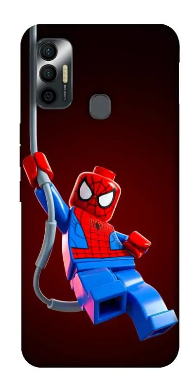 TPU чохол Demsky Lego spider для TECNO Spark 7