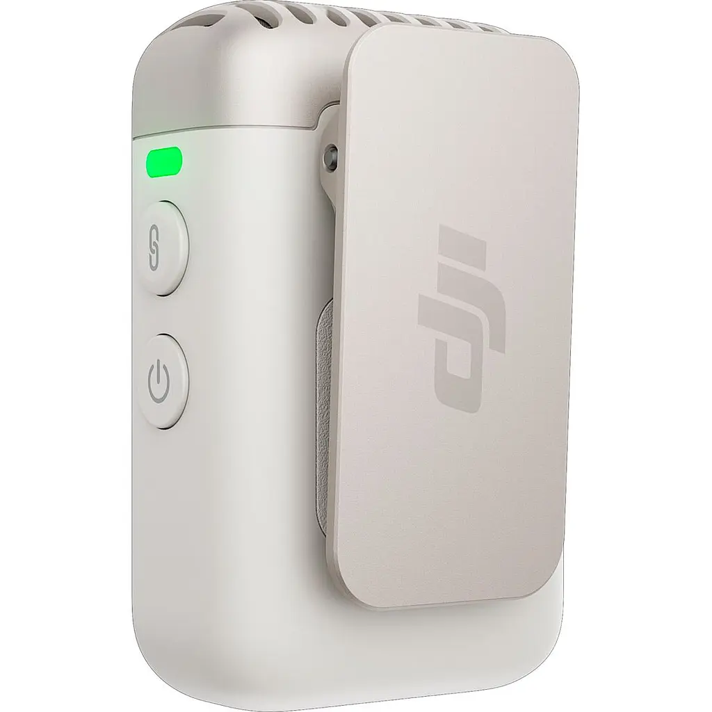 Передавач радіосистеми DJI Mic 2 Transmitter Pearl White (CP.RN.00000329.01) [104406] - фото 4