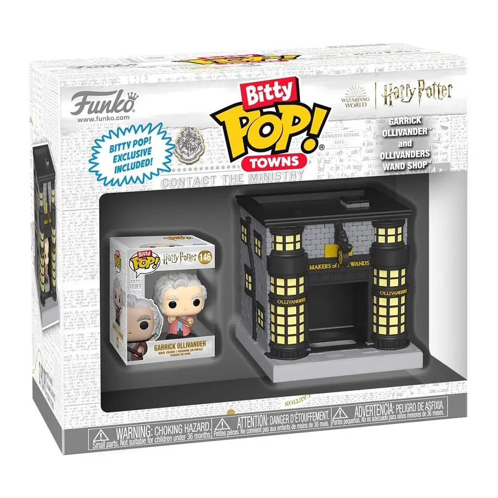 Фігурка Funko Pop набір Bitty Pop! Town серії Гаррі Поттер - Олівандер і крамниця чарівних паличок (83627) - фото 9