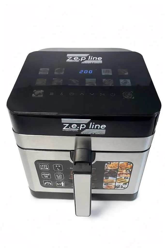 Аерофритюрниця Zepline ZP-00344 13 л 4200 Вт, мультипіч з 12 програмами, цифровий аерогриль без олії, знімна чаша - фото 2