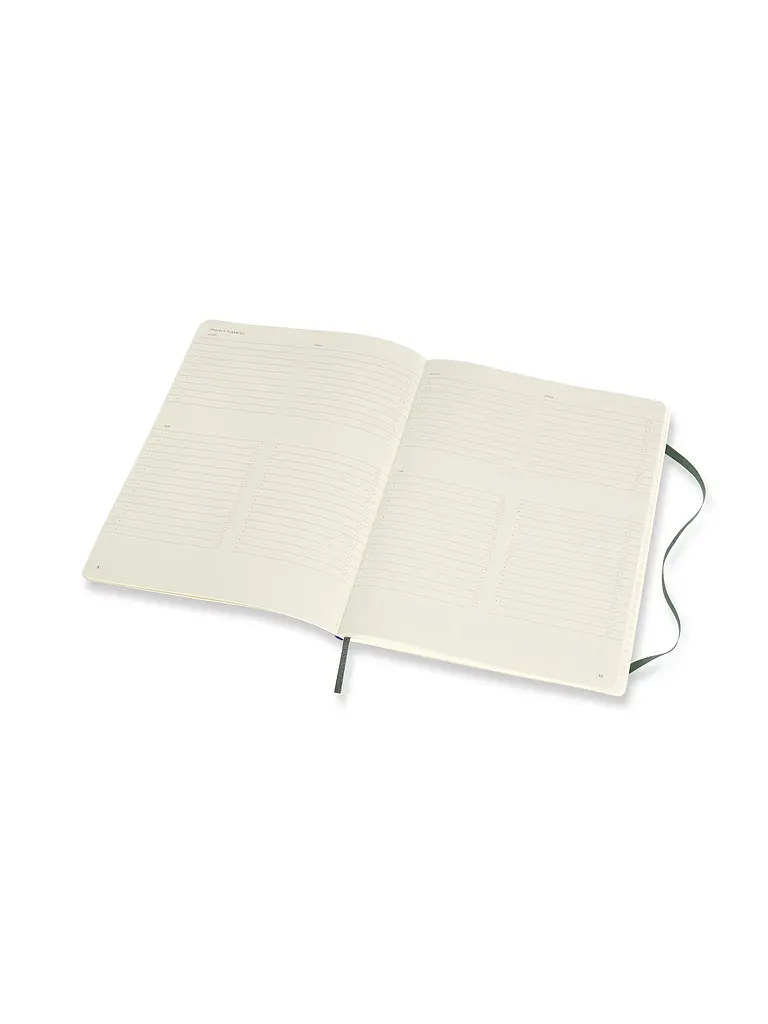 Записник Недатований Moleskine PRO великий, Лісовий зелений М'який (PROPFNTB4SK19) - фото 5