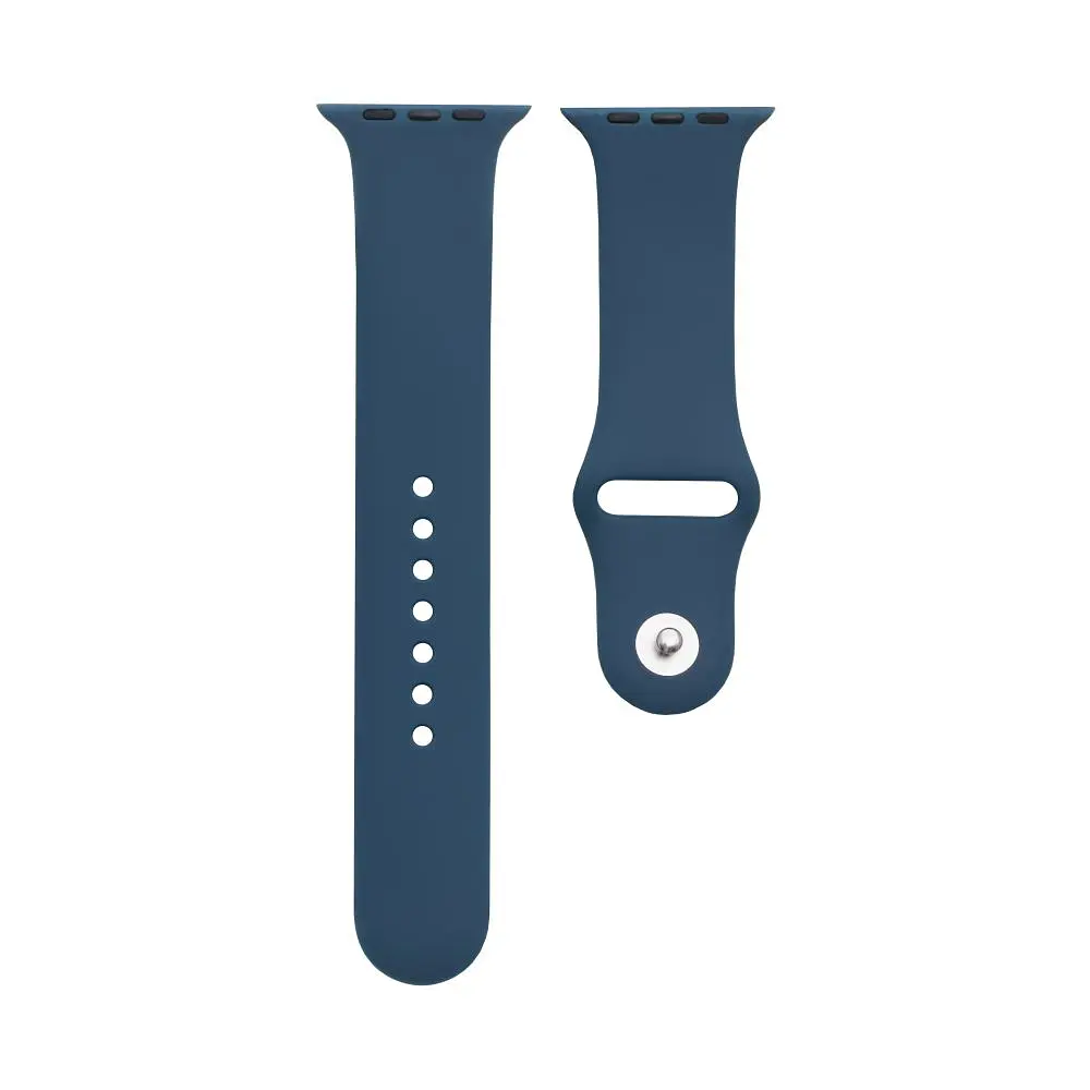Ремінець ANCHOR Apple Watch Band Silicone One-Piece Size-S Watch 49/Watch 45/Watch 44/Watch 42 mm Cosmos Blue (12806_159374)