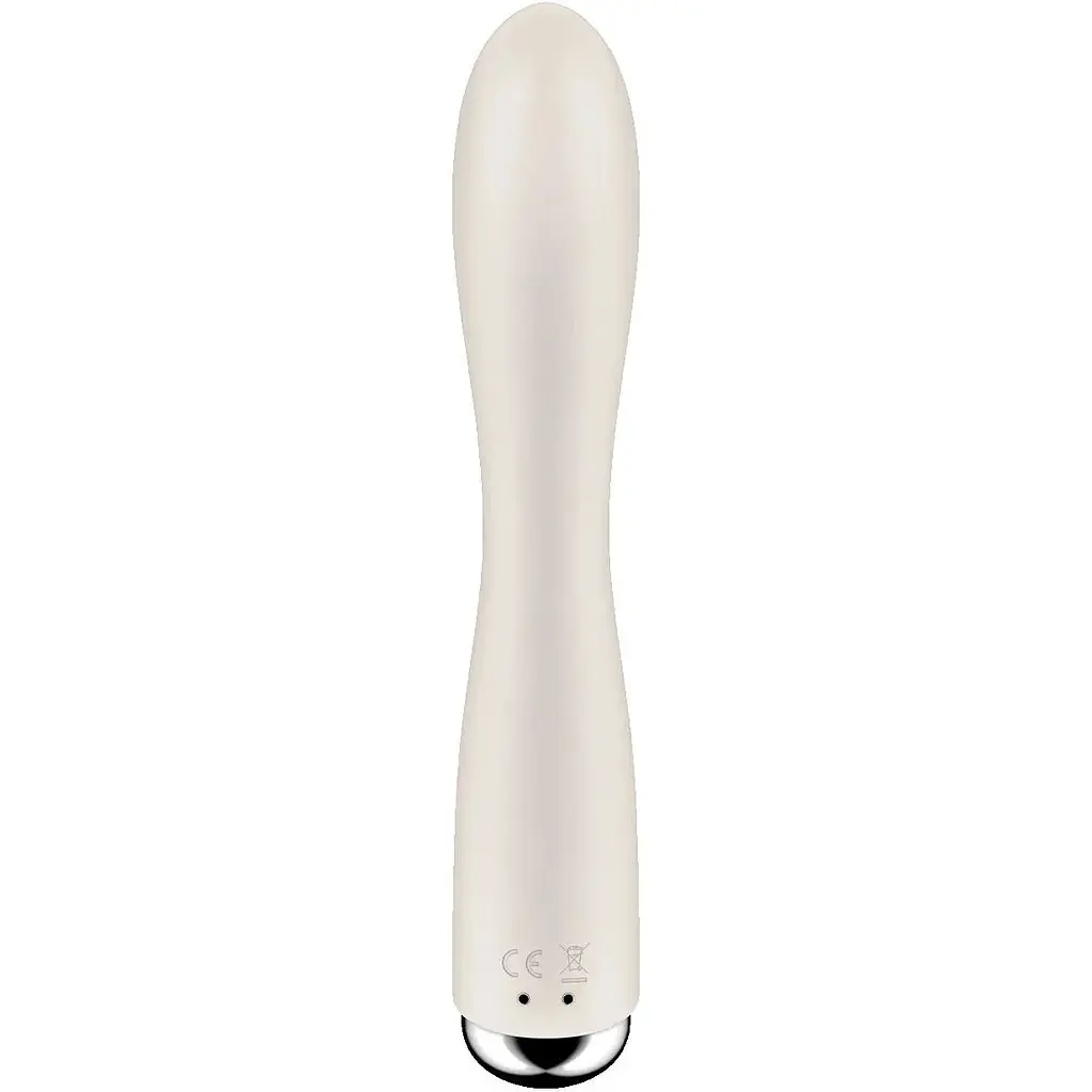 Вібратор-кролик Satisfyer Spinning Rabbit 1 Beige - фото 4