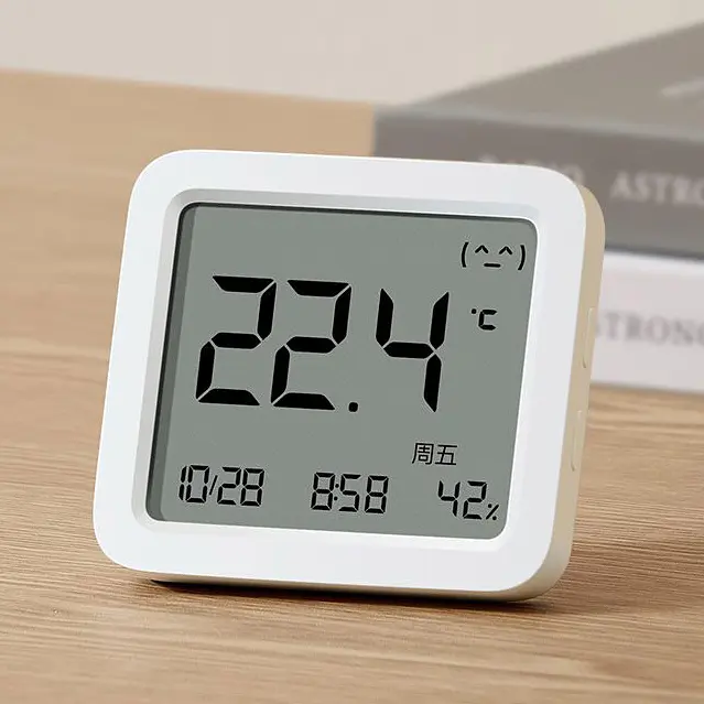 Датчик температури та вологості (термогігрометр) Xiaomi MiJia Smart Monitor 3 (MJWSD05MMC) - фото 4