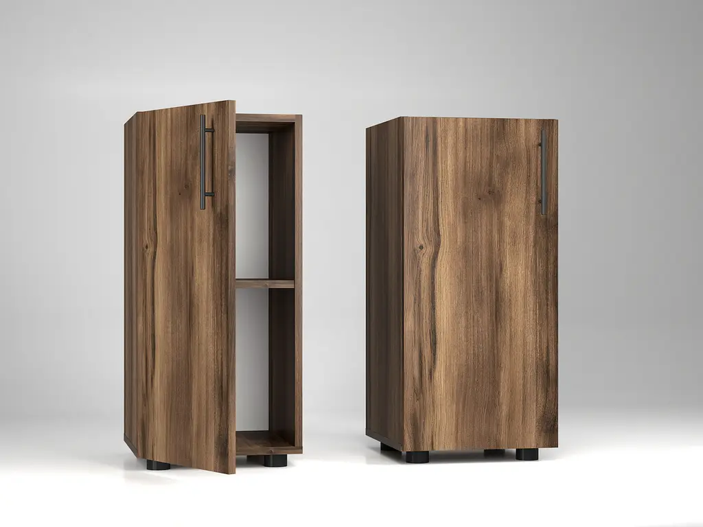 Пенал закритий низький ОП-711 Orange-Line 350х347х750 Дуб Бароко рістретто - фото 2