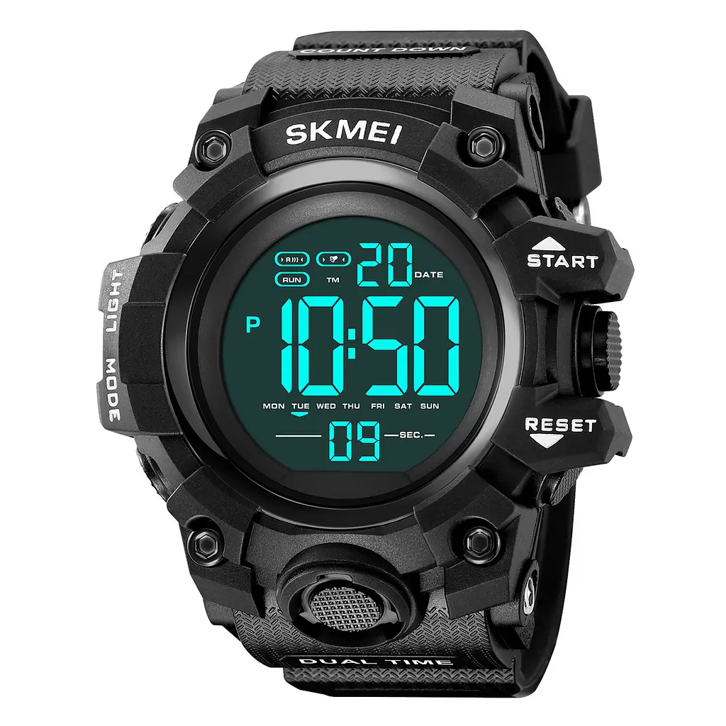 Наручний годинник Skmei 2140 Black, 2140BK (18446) - фото 3