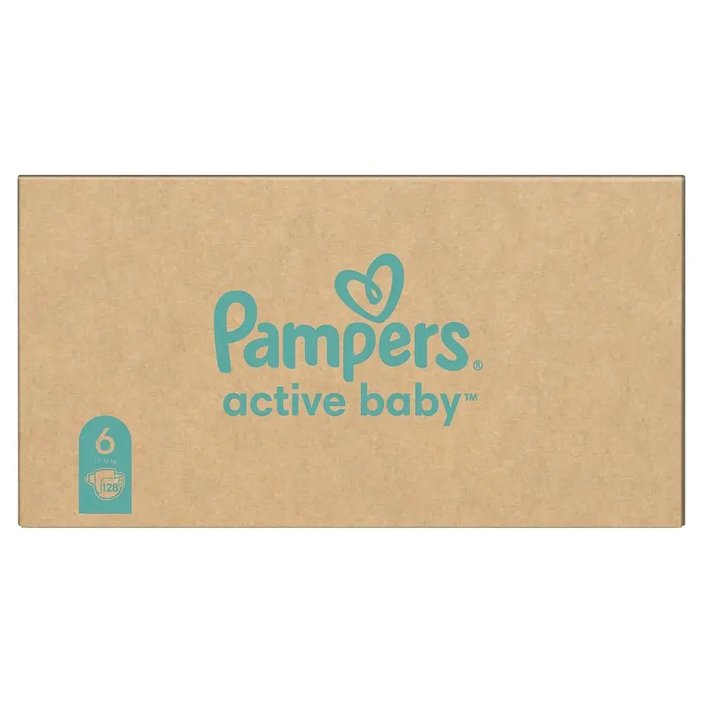 Набір підгузки Pampers Active Baby Розмір 6 (13-18 кг) 128 шт.  - фото 2
