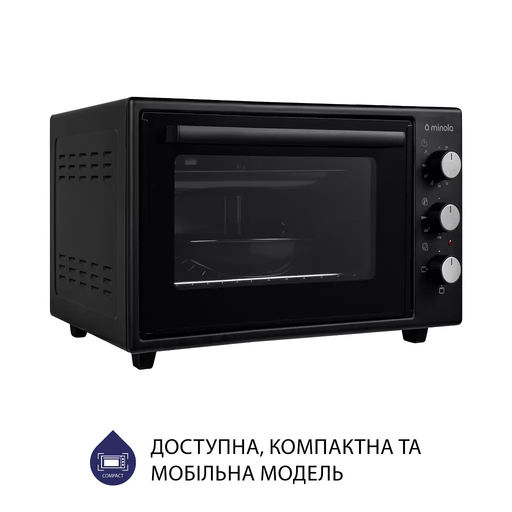 Электрическая печь Minola FOE 3714 BL - фото 4