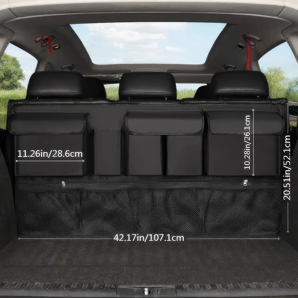 Автомобильный органайзер UFT Car Organizer 9 для багажника с 9 карманами - фото 2