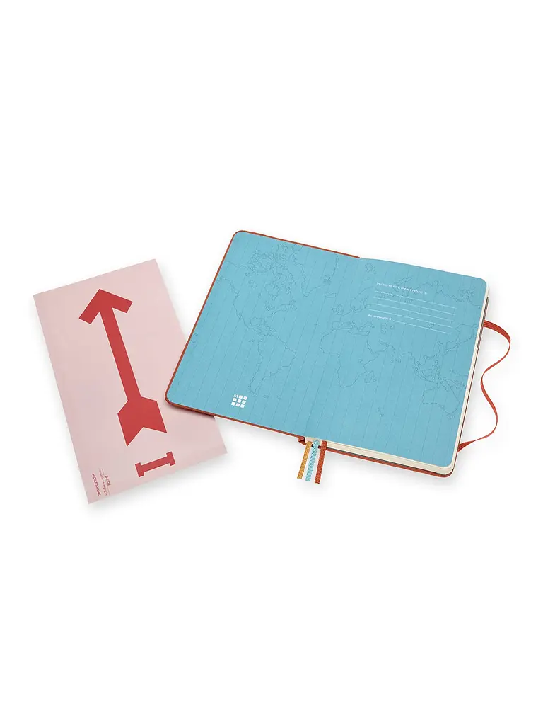 Записник Moleskine Вояжер медіум, Червоний Гібіскус (VN002F6) - фото 3
