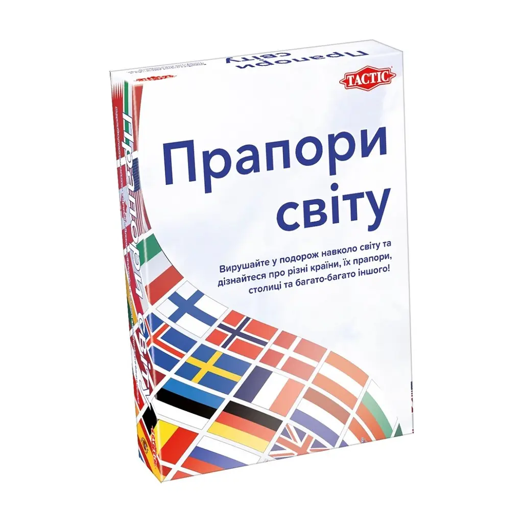Настільна гра Tactic Прапори світу (58139)