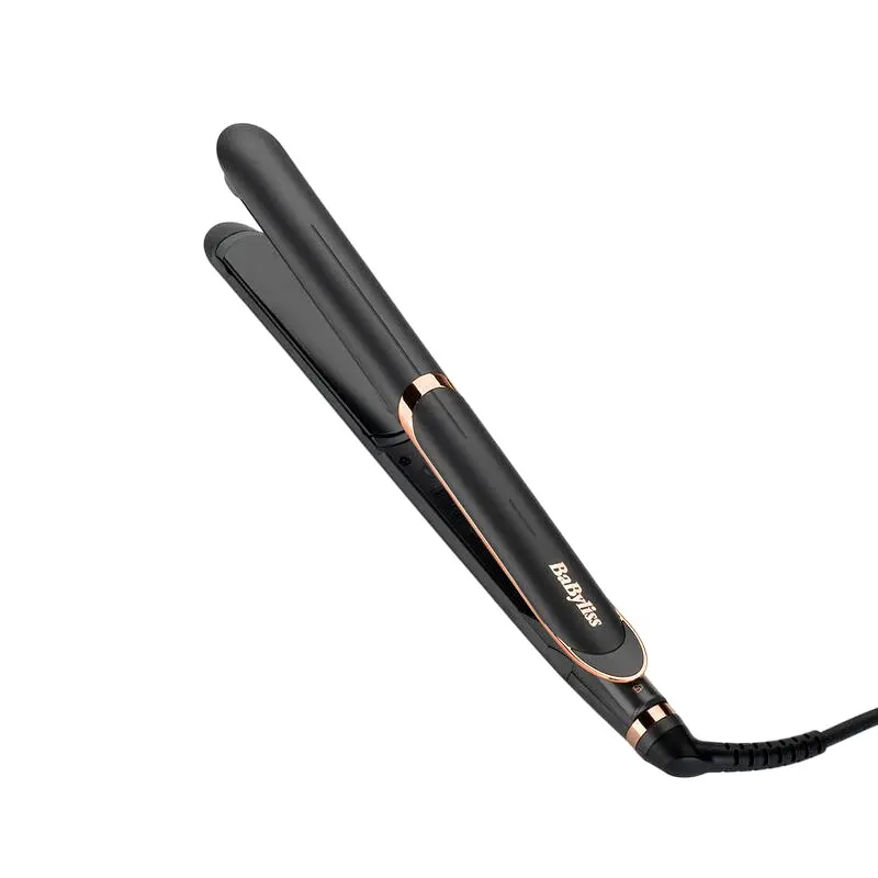 Випрямляч BaByliss Smoth Pro, темп.режимов-6, 140-235°C, термо килимок, іонізація, кераміка, чорний - фото 3