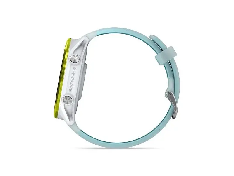 Смарт-годинник Garmin Forerunner 570 47mm Amp Yellow Aluminum w. Translucent Whitestone/Turquoise Band (010-02971-01) - фото 2