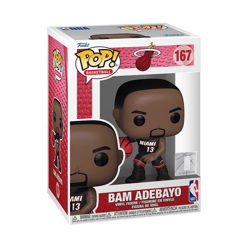 Фигурка Funko NBA Pop - Bam Adebayo (Бем Адебайо) 72249 - фото 2