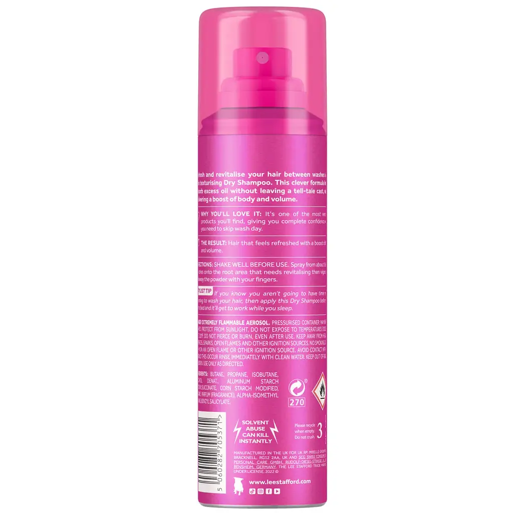 Шампунь для волос Lee Stafford Dry Shampoo 200 мл - фото 2