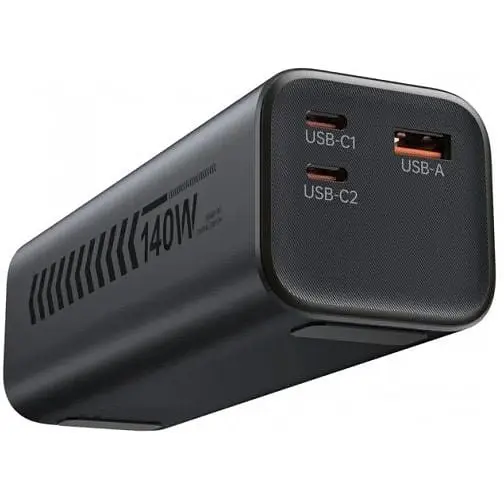 Зовнішній акумулятор Choetech 27000mAh 140W IN/OUT 2xUSB-C PD5.0 USB-A B670-CCGY - фото 5