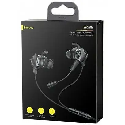 Навушники Baseus Gamo Type-c Wired Earphone C15 - фото 9