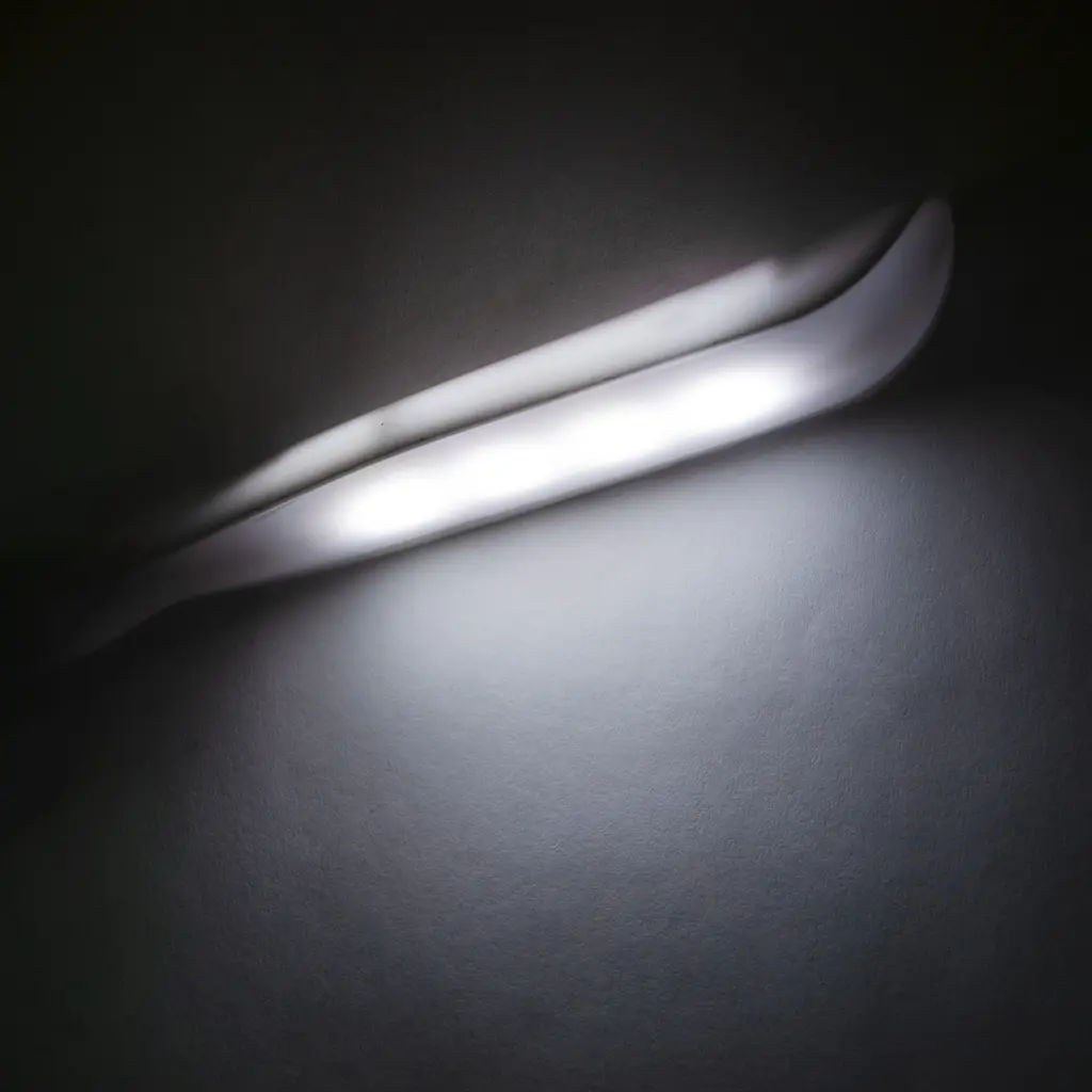 Настільна лампа LED DESK Light X-7188, біла, на батарейках 3×AAA, гнучка ніжка - фото 7