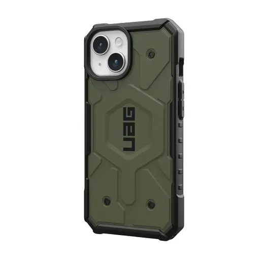 Протиударний чохол UAG Pathfinder with MagSafe Olive Drab для iPhone 15 (114291117272) - фото 2