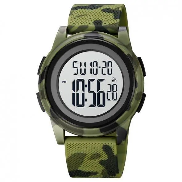 Тактические водостойкие кварцевые часы Skmei Military New - фото 3
