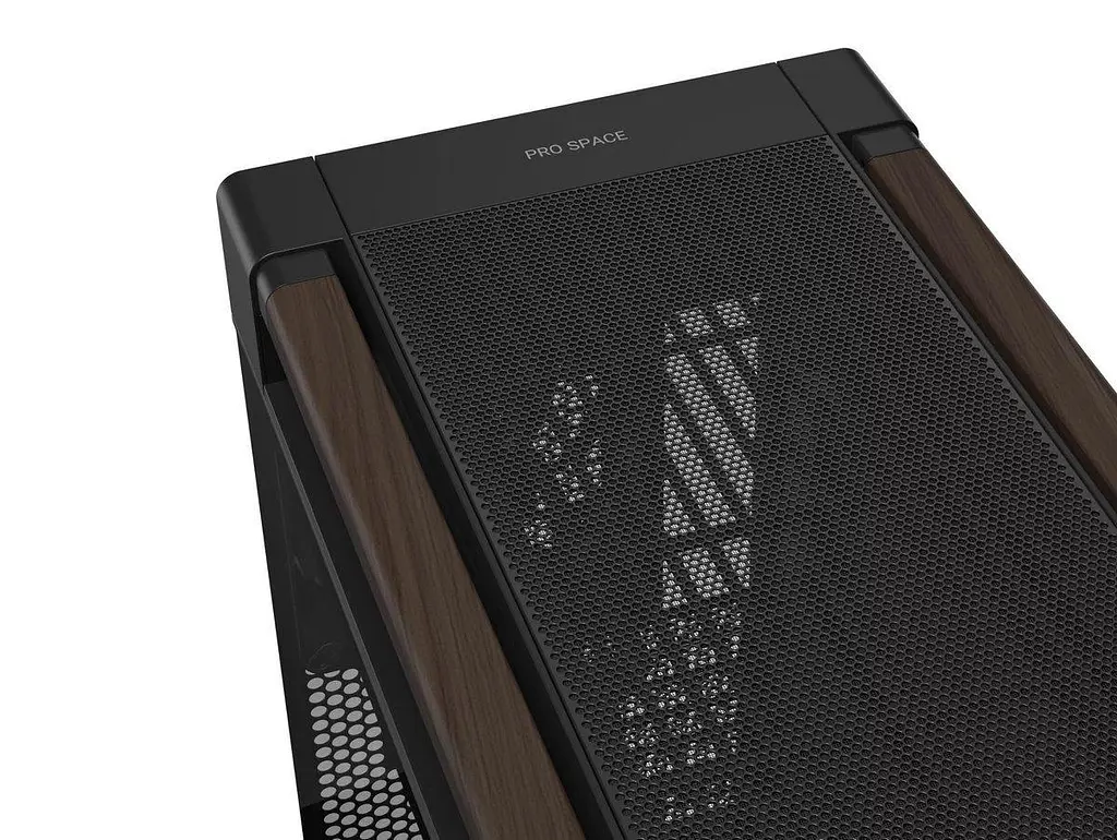 Корпус ASUS ProArt PA602 Walnut Wood Tempered Glass Modern Black (90DC00J0-B09030) Без БП - фото 5