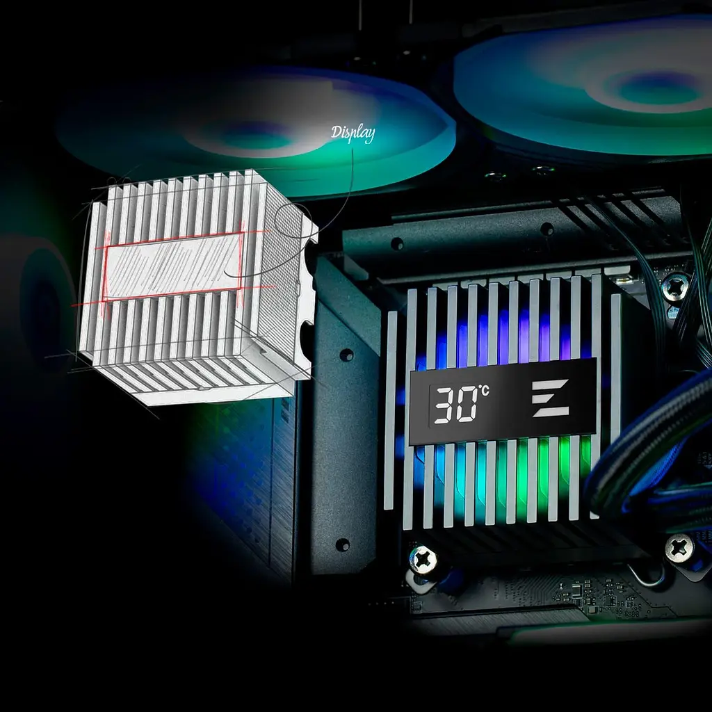 СВО Zalman ALPHA 24 Black (ALPHA2A24BLACK) - фото 7