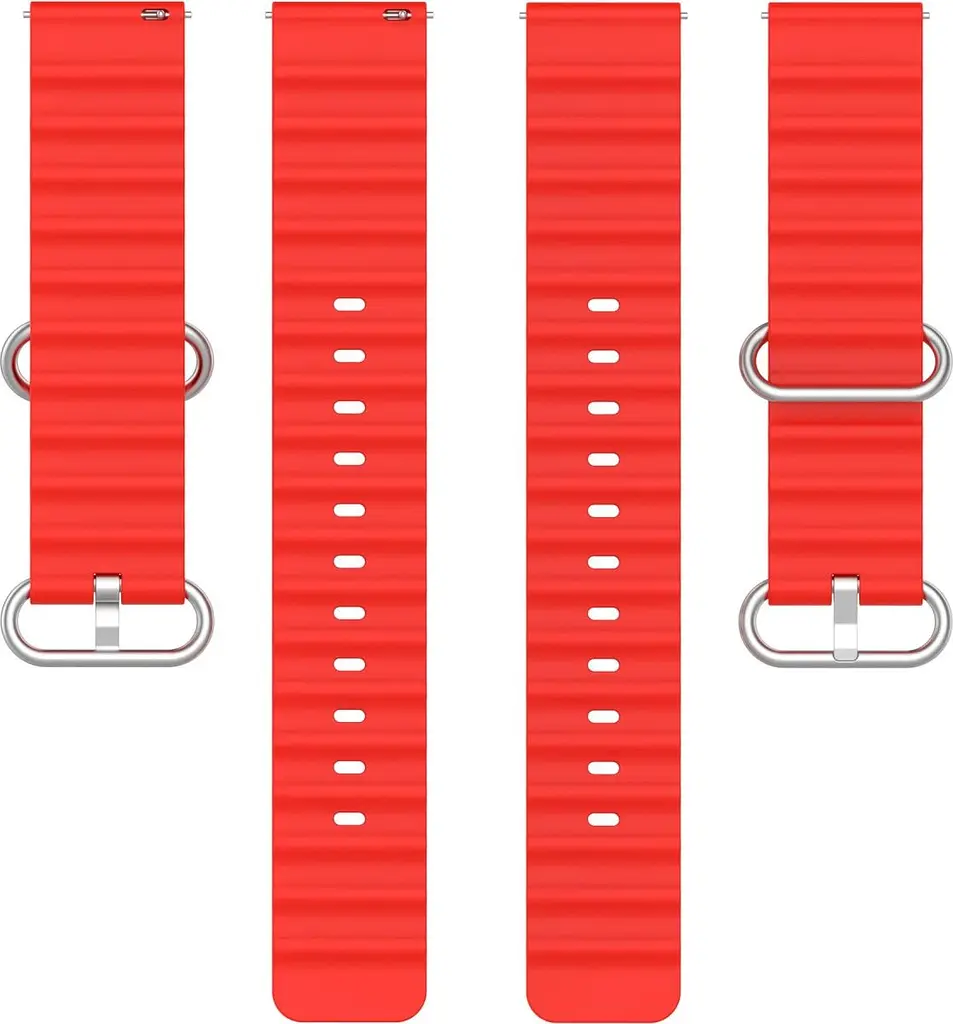 Універсальний ремінець для смарт-годинників Ocean Band 22mm Red [84735] - фото 3