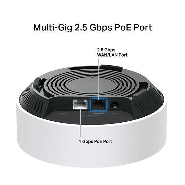 Домашня Mesh Wi-Fi система (1 шт у комплекті), Deco X50-PoE(1-pack) TP-LINK - фото 4