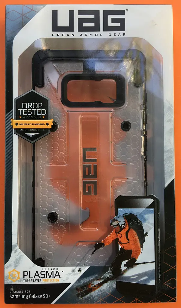 Чохол прозорий протиударний UAG Plasma (Original) (GLXS8PLS-L-IC) для Samsung Galaxy S8 Plus (6.2") Ice - фото 5