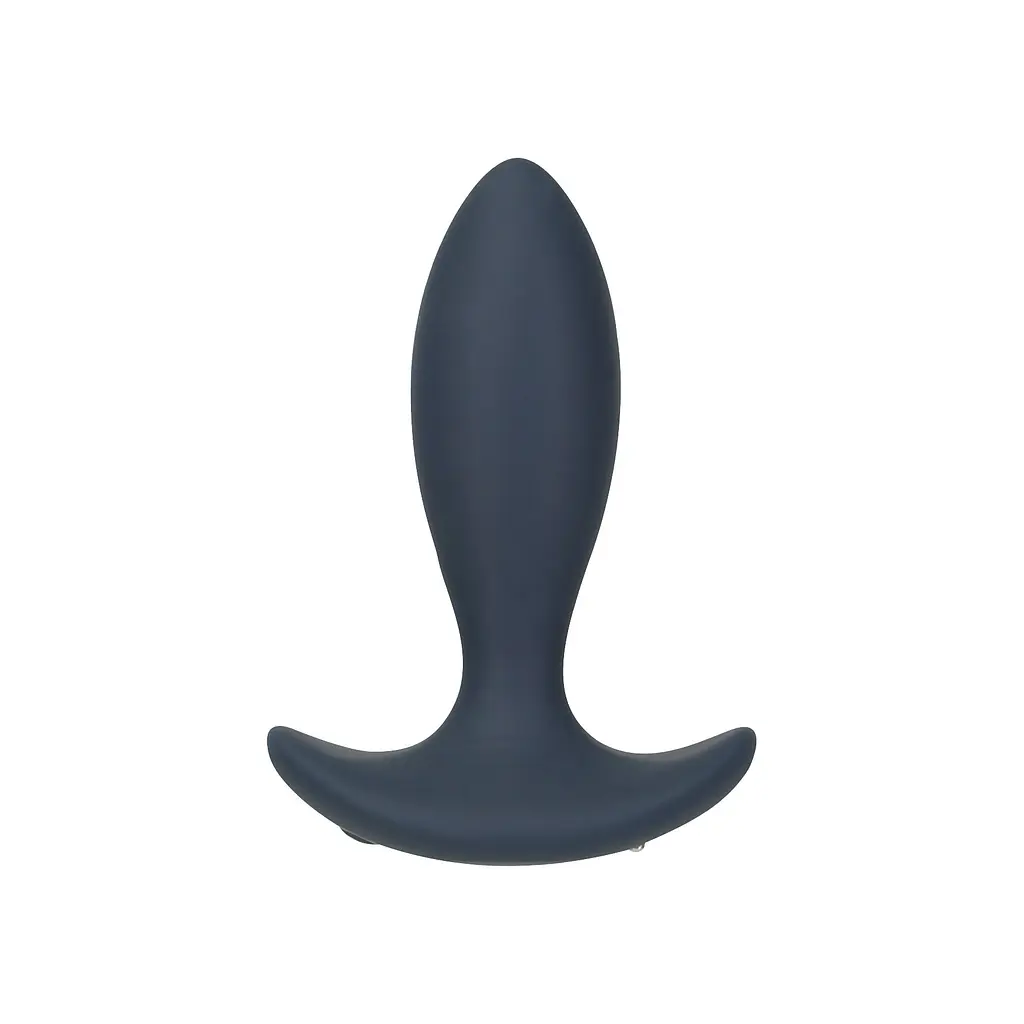 Анальна пробка-пульсатор з пультом дистанційного керування Lux Active Throb Anal Pulsating Massager, 11.5х3 см