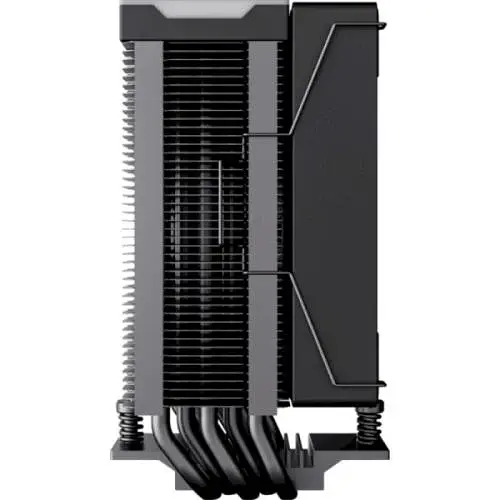 Кулер для процесора GameMax Sigma 550 Infinity, Black, алюміній/мідь, 1x120 мм ARGB, для Intel 1700/1200/115x/20xx, AMD AM5/AM4, до 220 Вт, висота 153 мм - фото 6